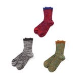 レッド | 3つセットメランジソックス | F.O.Online Store