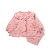 ピンク | 【リンク】さくらんぼお花柄前あきスムースパジャマ | F.O.Online Store