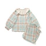 チェック柄 | 【リンク】ラッフルカラーテレコパジャマ | F.O.Online Store