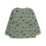 接結ワッフルかぶりパジャマ(恐竜柄) | F.O.Online Store | 詳細画像5