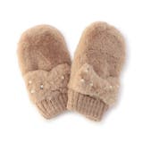 ベージュ | ふわもちリボン手袋 | F.O.Online Store