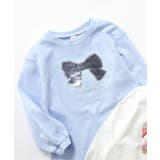 サックス | スイーツ・リボンモチーフTシャツ | F.O.Online Store