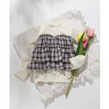 WEB限定 シアーチェックドッキングトップス | F.O.Online Store | 詳細画像1 