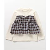 WEB限定 シアーチェックドッキングトップス | F.O.Online Store | 詳細画像6 