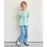 総柄刺繍ペプラムフリルトップス | F.O.Online Store | 詳細画像11 