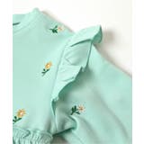 総柄刺繍ペプラムフリルトップス | F.O.Online Store | 詳細画像8 