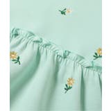 総柄刺繍ペプラムフリルトップス | F.O.Online Store | 詳細画像9 