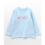サックス | アソートモチーフ長袖Tシャツ|7days Style | F.O.Online Store