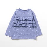 パープル | WEB限定 フリル長袖Tシャツ|7days Style | F.O.Online Store