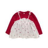 レッド | ワッフルドッキングフレアTシャツ | F.O.Online Store