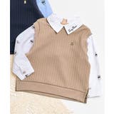 ベージュ | tiny bear ベストドッキングトップス | F.O.Online Store