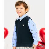 ネイビーブルー | tiny bear ベストドッキングトップス | F.O.Online Store