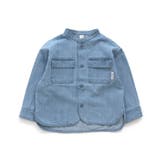 デニム | 裾ラウンドスタンドカラーシャツ | F.O.Online Store