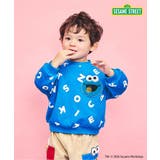 ブルー | セサミストリート 総柄ポケットトレーナー | F.O.Online Store