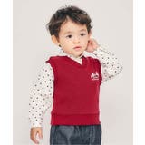 レッド | 【リンク】ドットシャツ・リブベストセット | F.O.Online Store