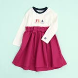 アイボリー | FILA ロゴ刺繍ドッキングワンピース | F.O.Online Store