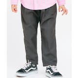 チャコール | テーパードタックパンツ 10分丈 | F.O.Online Store