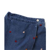 ハート・デイジー刺繍ラップキュロット  ショート丈 | F.O.Online Store | 詳細画像16 