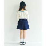 ハート・デイジー刺繍ラップキュロット  ショート丈 | F.O.Online Store | 詳細画像5 