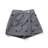 ハート・デイジー刺繍ラップキュロット  ショート丈 | F.O.Online Store | 詳細画像9 
