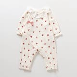 アイボリー | いちご柄リブカバーオール | F.O.Online Store