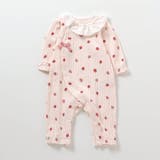 ピンク | いちご柄リブカバーオール | F.O.Online Store