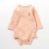 オレンジ | くま刺繍ボディースーツ | F.O.Online Store