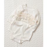 アイボリー | WEB限定 チュールフリルボディ-スーツ | F.O.Online Store