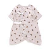 ベージュ | ベビー長袖フライスコンビ肌着 | F.O.Online Store