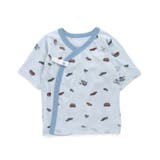 サックス | ベビー半袖フライス短肌着 | F.O.Online Store