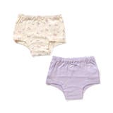 アイボリー | GIRLS無地・総柄ボクサーパンツ/2枚セット | F.O.Online Store
