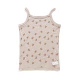 ベージュ | GIRLSフライス総柄キャミソール(一部WEB限定カラー) | F.O.Online Store