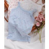 サックス | GIRLSフライス総柄キャミソール | F.O.Online Store
