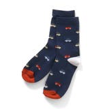 ネイビーブルー | バラエティ総柄ソックス | F.O.Online Store