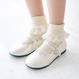 アイボリー | フリルリブソックス | F.O.Online Store