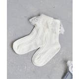 オフホワイト | スカラップレースソックス | F.O.Online Store