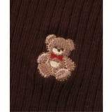 tinybear ロゴ刺繍ハイソックス | F.O.Online Store | 詳細画像4