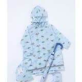 サックス | 花・ハート・さくらんぼ・恐竜柄レインコート | F.O.Online Store