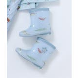 サックス | 花・ハート・さくらんぼ・恐竜柄レインシューズ | F.O.Online Store