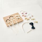 パールリボンヘアクリップセット | F.O.Online Store | 詳細画像9