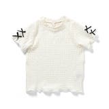 ぽこぽこジャガード袖リボンTシャツ | F.O.Online Store | 詳細画像2