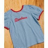 サックス | WEB限定 バッククロスロゴTシャツ | F.O.Online Store