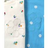 WEB限定 ハート・フラワーアップリケフリルTシャツ | F.O.Online Store | 詳細画像18