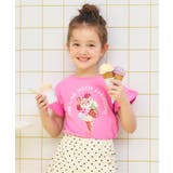 ピンク | WEB限定 ハート・フラワーアップリケフリルTシャツ | F.O.Online Store