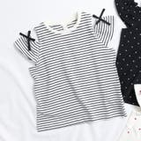 オフホワイト | WEB限定 ドット・ハート・ボーダー オフショルTシャツ | F.O.Online Store
