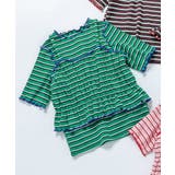 グリーン | マルチボーダーTシャツ＆ビスチェ２Pセット | F.O.Online Store