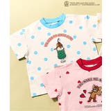 サックス | トムとジェリー 総柄モチーフTシャツ | F.O.Online Store