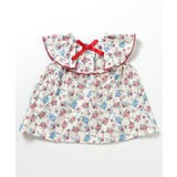 花柄 | WEB限定 2WAYフリル衿チュニック | F.O.Online Store