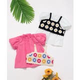 【リンク】フラワーニットビスチェ＆チュニック2Pセット | F.O.Online Store | 詳細画像5 