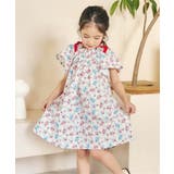 花柄 | 【リンク】肩リボンフレアヒロインワンピース | F.O.Online Store